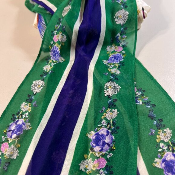 NWT Camilla Silk Blouse Med Gentle Moon Dragon Floral Embellished Detachable Tie - Picture 11 of 16